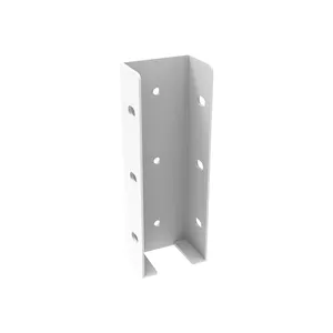 Iso 9001 Factory Custom Stainless Steel Y Shaped Mounting Fence Post Bracket