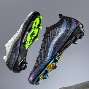 Nuove <span class=keywords><strong>Scarpe</strong></span> <span class=keywords><strong>da</strong></span> <span class=keywords><strong>Calcio</strong></span> di Alta Gamma con Suola Elettroplaccata per Giovani e Adulti, <span class=keywords><strong>Scarpe</strong></span> Professionali per Allenamento e Partite all'Aperto - Product Image 5