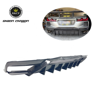 Diffuseur de pare-chocs arrière en fibre de carbone C8 Stingray pour <span class=keywords><strong>Chevrolet</strong></span> Corvette C8 Z07 Stingray 2020+ - Product Image 1