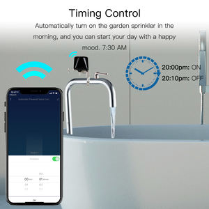 Válvula de agua inteligente Wifi, sistema de automatización del hogar, Control de válvula para Gas o agua, Control por voz, Compatible con Alexa Echo, <span class=keywords><strong>Google</strong></span> <span class=keywords><strong>Hom</strong></span> - Product Image 3