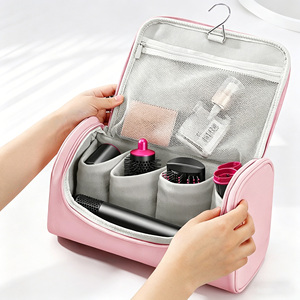 Sac de rangement pour maquillage personnalisé avec logo, multifonctionnel, pour sèche-cheveux et <span class=keywords><strong>fer</strong></span> <span class=keywords><strong>à</strong></span> boucler, sac de rangement imperméable pour femmes, sac cosmétique - Product Image 2