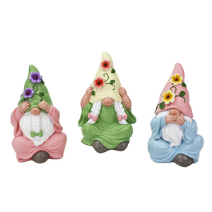 Redeco Nordic Grosir Gnome Lucu Meja Elf Resin Kerajinan Taman Gnome