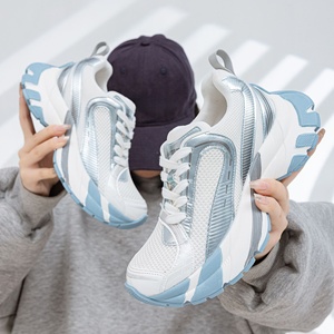 Women Casual <b>Shoes</b> 2026 Summer New Arrivals Toe Lace-Up Thick-Soled Breathable Mesh Dad <b>Shoes</b> <b>Height</b>-<b>Increasing</b> Running <b>Shoes</b> - Product Image 1