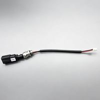 Kabel Harness Konektor Tahan Air 2Pin Otomatis Dengan Kabel Gland Logam & Steker Terminal Kecil 2P
