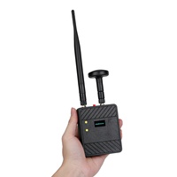Radio de poche Mesh Node avec module LoRa Heltec V4 intégré et antenne GPS, compatible Meshcore ou Meshtastic