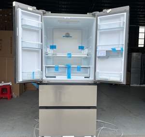 Réfrigérateur <span class=keywords><strong>multi</strong></span>-<span class=keywords><strong>portes</strong></span> de style français, réfrigérateur domestique à refroidissement par air, sans givre, à conversion de fréquence - Product Image 4