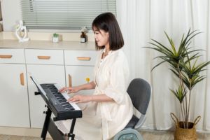 Instruments de musique pliants 61 touches Orgue électronique Mini Piano électronique Musique Jouets éducatifs Clavier de Piano pliable - Product Image 2