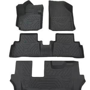 Car Accessories High Quality CAR Floor Mats Factory Wholesale. TPE Waterproof for SUZUKI XL6 XL7 Ertiga 2018-2021 BLACK Sports