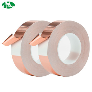 कस्टम एमी परिरक्षण गर्मी प्रतिरोधी तांबे टेप एकल पक्षीय चालनात्मक चिपकने वाला तांबे के पन्नी टेप इलेक्ट्रॉनिक्स विरोधी हस्तक्षेप - Product Image 3