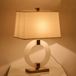 TOGETHER Home Décoratif Salon Chevet Bureau Lumière Arche Blanc Marbre Lampe De Table Designer <span class=keywords><strong>Led</strong></span> Lampe De Table - Product Image 5