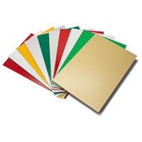 Panneau composite en aluminium décoratif PPG PVDF anti-rayures, design moderne, 5,0 mm, 6,0 mm, 8,0 mm, ACP/ACM ALUCOBOND, façade murale extérieure