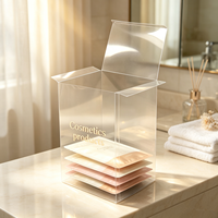 Emballage transparent haut de gamme en PET pour cosmétiques, diffuseurs de parfum, parfums, chouchous pour cheveux et accessoires de beauté