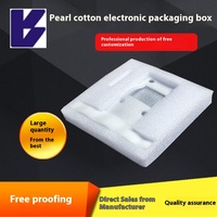 Matériau d'emballage de fruits Express anti-chute en mousse de coton perlé EPE blanc Doublure intérieure en forme de H Coussin de protection Bulle d'air