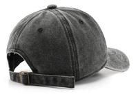 Gorra de Béisbol Unisex de Lona de Algodón de 6 Paneles, Estilo Vintage Deportivo, Bordado de Conejo de Dibujos Animados, Diseño Animal Lavado, Ajustable, para las Cuatro Estaciones