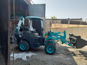 TOHO-Retroexcavadora cargadora pequeña con tracción en las 4 ruedas, mini retroexcavadora cargadora de ruedas, fábrica de China, a la venta, 2017 - Product Image 2