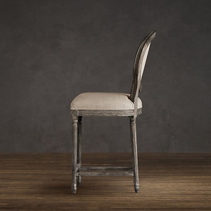 Chaises <span class=keywords><strong>de</strong></span> <span class=keywords><strong>bar</strong></span>, tabouret <span class=keywords><strong>de</strong></span> <span class=keywords><strong>bar</strong></span>, en bois <span class=keywords><strong>de</strong></span> chêne, design traditionnel français <span class=keywords><strong>Louis</strong></span>, ancien, haut <span class=keywords><strong>de</strong></span> gamme, 1 pièce - Product Image 6