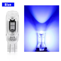 Ampoule LED d'éclairage intérieur Falconsight 5SMD 3030 T10 24 volts 5SMD 3030 en rouge, bleu, vert, jaune, bleu glacé, éclairage intérieur automobile