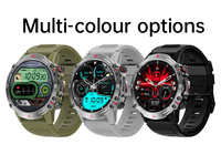 1,43-Zoll-AMOLED-Bildschirm Smartwatch GPS-Navigation IP68 Wasserdicht 5-10 Tage Akkulaufzeit Mehrere Sportmodi Kalender BT-Anruf