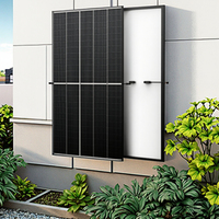 Panneau solaire d'occasion 600W demi-cellule N-Type en verre TUV pour application sur toiture, efficacité 21%-23.5% // Marque Trina/JA