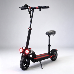 Foldable <b>Electric</b> <b>Scooter</b> <b>With</b> <b>Seat</b> 201 To 1000W Power Optional LCD Display And Front Headlight - Product Image 4