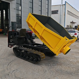 Volquete sobre orugas agrícola Volquetes sobre orugas de 3 toneladas Mini transportador sobre orugas Pista de goma - Product Image 3