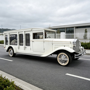 Coche Fúnebre Noble Vintage: Rendimiento Estable en Viajes, Adorno Exterior Delicado para Servicios Conmemorativos Transfronterizos - Product Image 1