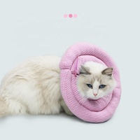 Confortable réglable doux chien cône Alter récupération élisabéthain beignet collier pour chien de compagnie pour tous les chiens chats