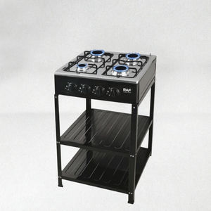 Cocina de Gas y Eléctrica de Acero Inoxidable con Control de Llama, 4 Quemadores, Portátil, Encendido Piezoeléctrico, <span class=keywords><strong>Bajo</strong></span> <span class=keywords><strong>Consumo</strong></span> - Product Image 3