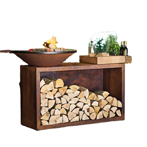 Nouvel arrivage : Barbecue extérieur, foyer <span class=keywords><strong>de</strong></span> jardin pour fêtes, <span class=keywords><strong>plancha</strong></span> <span class=keywords><strong>de</strong></span> cuisson extérieure avec cendrier - Product Image 1