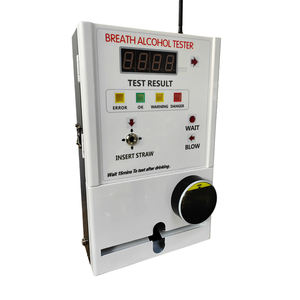 เครื่องหยอดเหรียญแอลกอฮอล์ breathlyzer ติดผนังเครื่องจ่ายบัตร & เหรียญ - Product Image 4