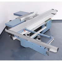 Scie à panneaux horizontale de précision industrielle 3200 mm avec table coulissante pour le travail du bois, moteur haute précision MJ6132CD