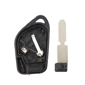 Keyyou — <span class=keywords><strong>coque</strong></span> de <span class=keywords><strong>clé</strong></span> télécommande de remplacement à 2 boutons, pour <span class=keywords><strong>PEUGEOT</strong></span> <span class=keywords><strong>406</strong></span>, 306, commutateur sans lame - Product Image 3