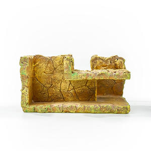 Adorno de resina para decoración de camiones de árboles para acuario, pecera, escondite de esquina, <span class=keywords><strong>cuevas</strong></span>, hábitats de animales pequeños, cueva escondida de camarones - Product Image 3