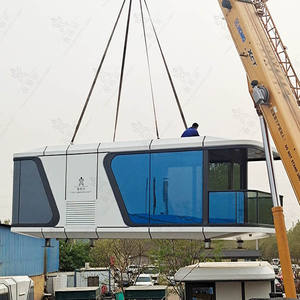 Luban cabine Offre Spéciale modèle K50 maison modulaire investissement <span class=keywords><strong>immobilier</strong></span> Camping Capsule House Beach House - Product Image 5