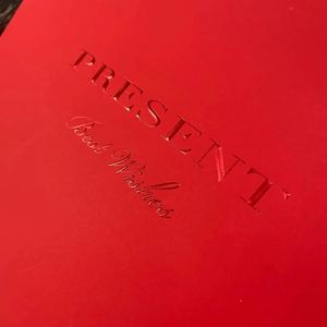Red Cardboard Logo Design Paper Box for Gift Creative Paper Packaging Box - Product Image 4