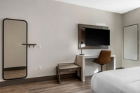 Hochwertiges Modernes Apartment-Motel-Resort Schlafzimmer-Möbelset Maßgefertigter Holzschreibtisch für den Gastgewerbebereich CE ISO