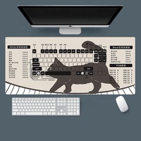Tapis de Souris Gaming XL XXL Personnalisé avec Logo par Sublimation, Tapis de Bureau en Caoutchouc pour Clavier et Souris, Nouveauté 2026