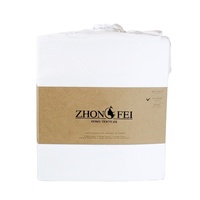 Matelas drap housse ensemble de literie hôtel bambou biologique pour lits bambou tissé 60 solide Style américain 3 pièces couvre ensembles 173*120