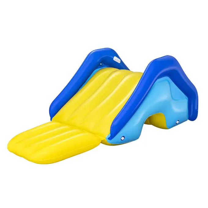 Centre de jeu en vinyle personnalisé piscine eau jouets gonflables accessoires toboggan avec pulvérisateurs intégrés enfants et adultes