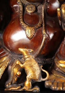 Bán Tượng Ganesh Chúa Tể Ấn Độ Nhiều Màu Đồng Đúc 3 Feet 3 Ft 12 Inch Trang Trí Kaman Ganesh-<span class=keywords><strong>lakshmi</strong></span> - Product Image 4