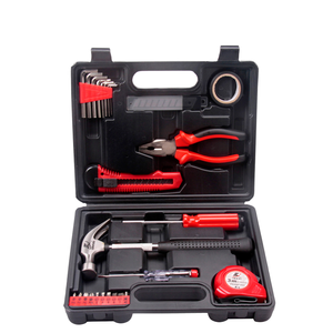 Nouvel ensemble d'outils à main mixtes de base pour la maison, 35 pièces, avec garantie d'un an, kit d'outils de réparation domestique OEM pour cadeaux - Product Image 1