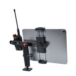 YNIBST Heavy Duty Drill Base Support de voiture pour iPad 5-13 pouces <span class=keywords><strong>Samsung</strong></span> <span class=keywords><strong>Galaxy</strong></span> Tab,GPS, Support de micro talkie-walkie portable réglable - Product Image 5