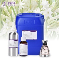Huile de parfum concentrée de tubéreuse blanche intense à grand volume de marque privée OEM pour parfum de niche pour femmes