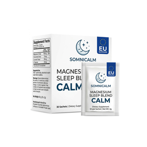 <b>Magnesium</b> Sleep Blend Calm Sachets 30 Sachets Dietary Supplement Private Label Nutraceutical Product <b>Bulk</b> Supply PL EU - Product Image 1