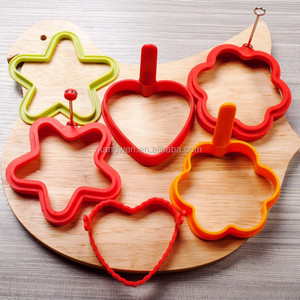 <span class=keywords><strong>Moule</strong></span> à crêpes en forme d'étoile d'ours antiadhésive personnalisé, sans BPA, plateau d'anneaux de friture d'oeufs en <span class=keywords><strong>silicone</strong></span>, outils d'omelette de cuisine, outils personnalisés - Product Image 1