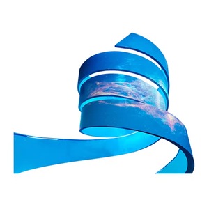 Tùy chỉnh hình dạng <span class=keywords><strong>ARC</strong></span> linh hoạt màn hình <span class=keywords><strong>LED</strong></span> trong nhà cong Video màn hình <span class=keywords><strong>LED</strong></span>/<span class=keywords><strong>LED</strong></span> Video tường/mềm sáng tạo <span class=keywords><strong>LED</strong></span> hiển thị OEM nhà máy - Product Image 1