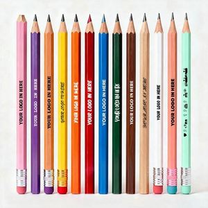 Crayon de golf en graphite avec gomme, logo imprimé, cadeau promotionnel pour écoles de commerce, crayons simples, cadeaux promotionnels personnalisés - Product Image 1