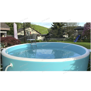 Piscine <span class=keywords><strong>gonflable</strong></span> portable <span class=keywords><strong>pour</strong></span> événements, piscine à immersion DWF Drop Stitch <span class=keywords><strong>pour</strong></span> le fitness et les loisirs, piscine <span class=keywords><strong>gonflable</strong></span> avec échelle - Product Image 2