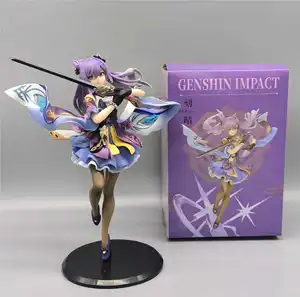 Venti Genshin Impact Figuras Genshin Impact Zhongli Xiao Figura Anime Personajes de dibujos animados Estatuilla