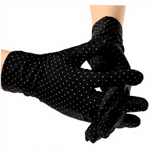 Gants de cyclisme unisexes haut de gamme en coton, respirants, compatibles écran tactile, avec fermeture à cordon - Product Image 6